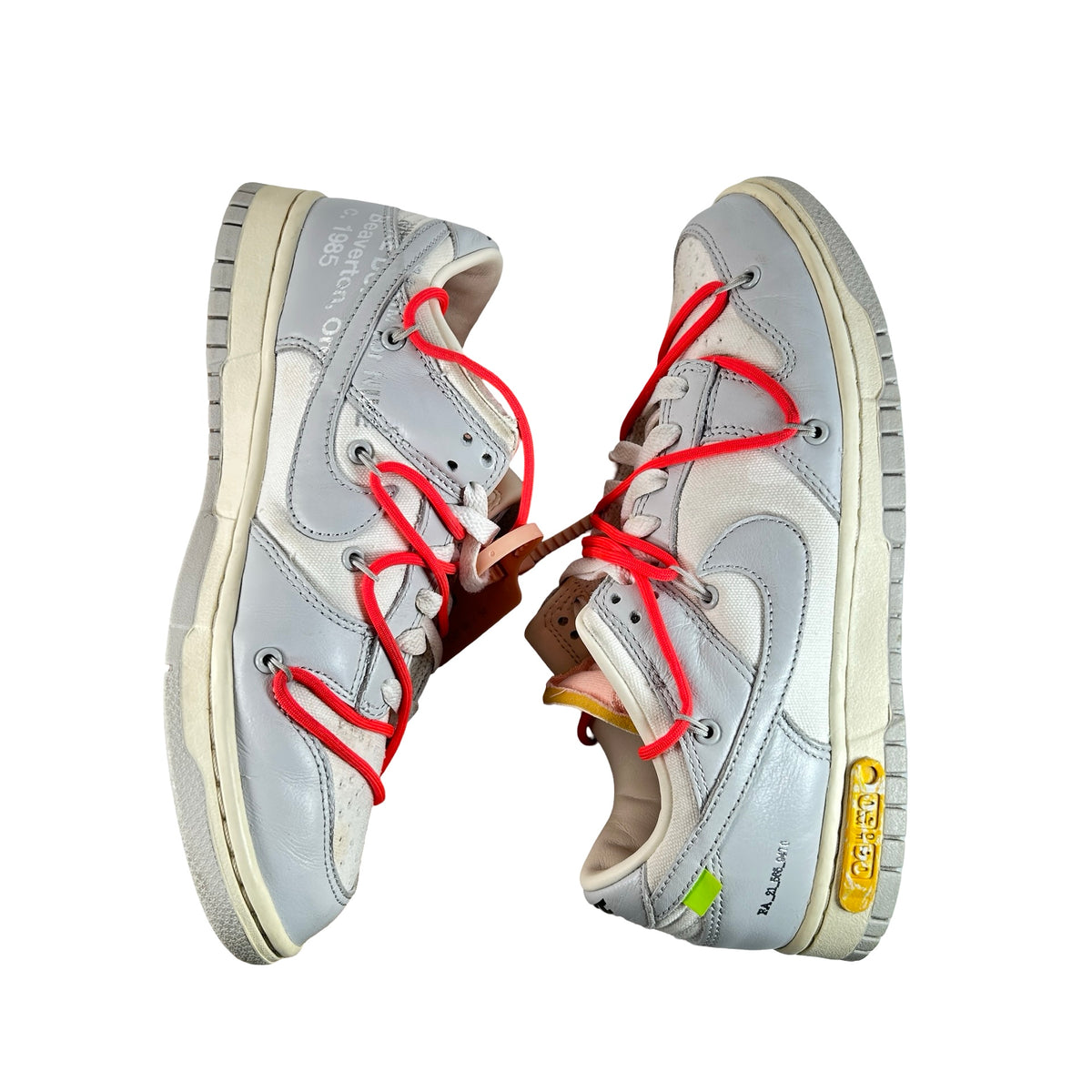 DM1602 110 Nike Dunk Low Off-White Lot 6 [USED] - 8 M (Used2)