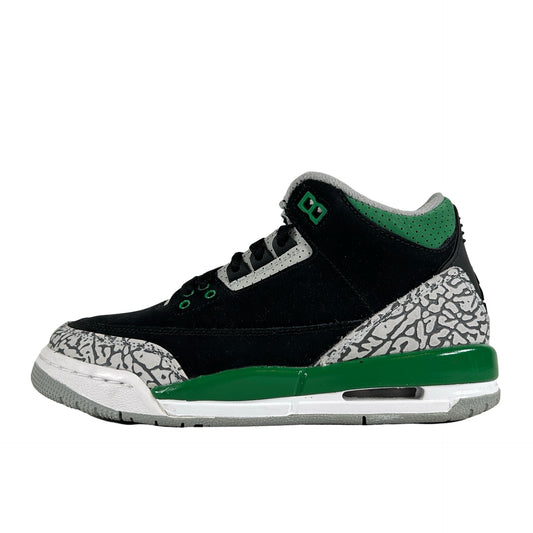 398614 030 Jordan 3 Retro Pine Green (GS) [USED] - 4 Y (Used)