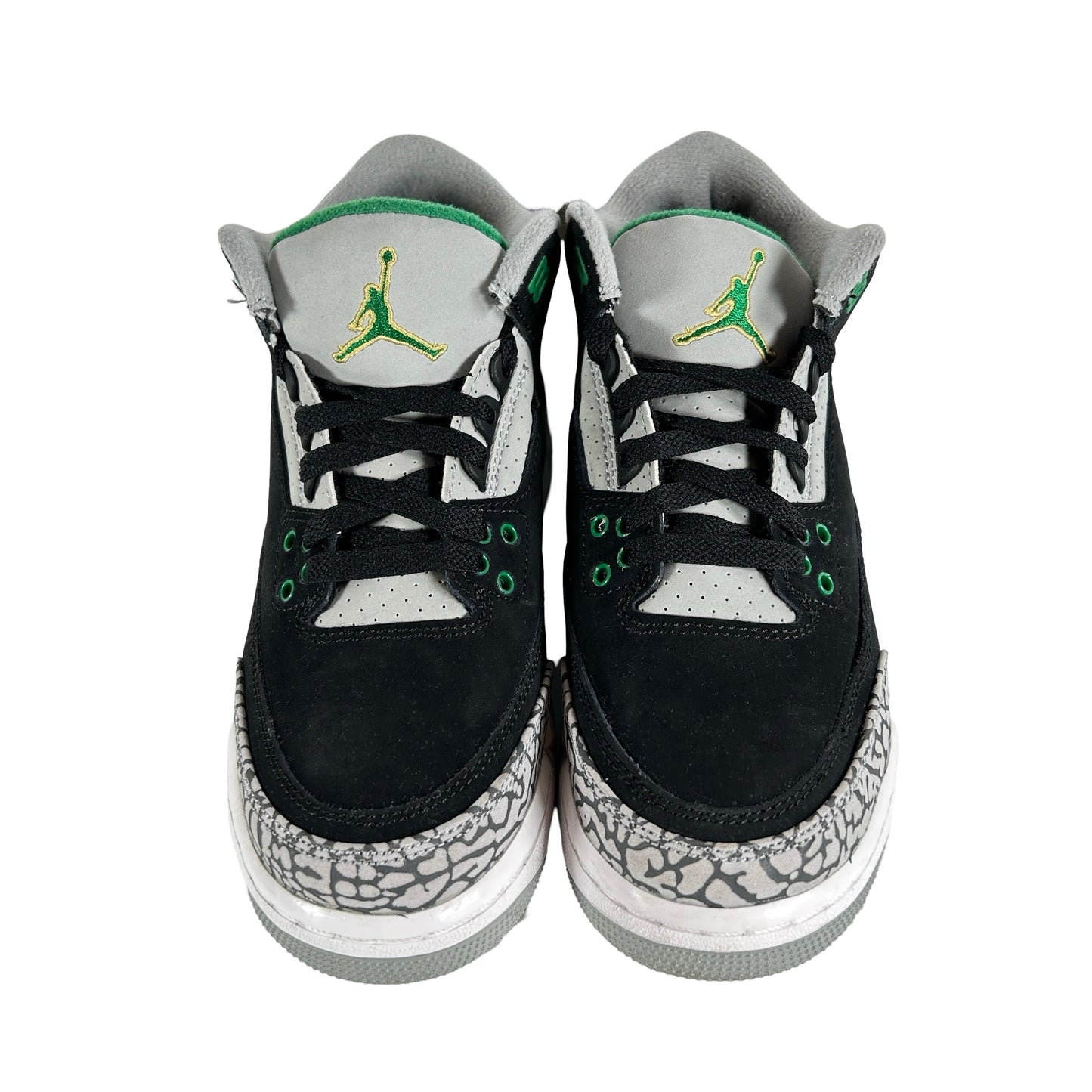 398614 030 Jordan 3 Retro Pine Green (GS) [USED] - 4 Y (Used)