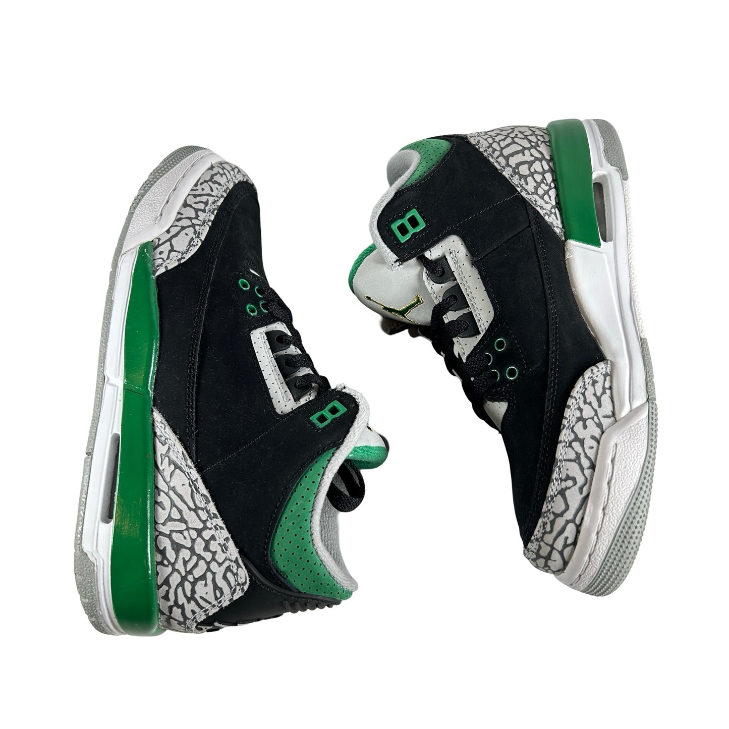 398614 030 Jordan 3 Retro Pine Green (GS) [USED] - 4 Y (Used)