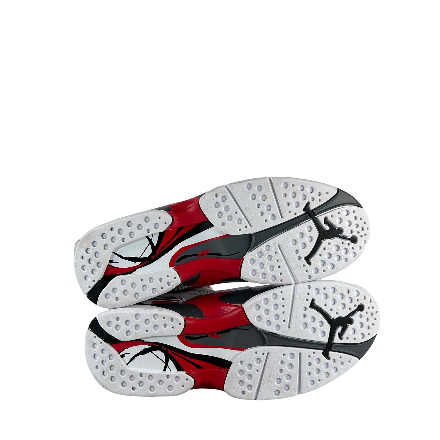 305381 100 Jordan 8 Retro White True Red (2025) [USED] - 10.5 M (Used2)