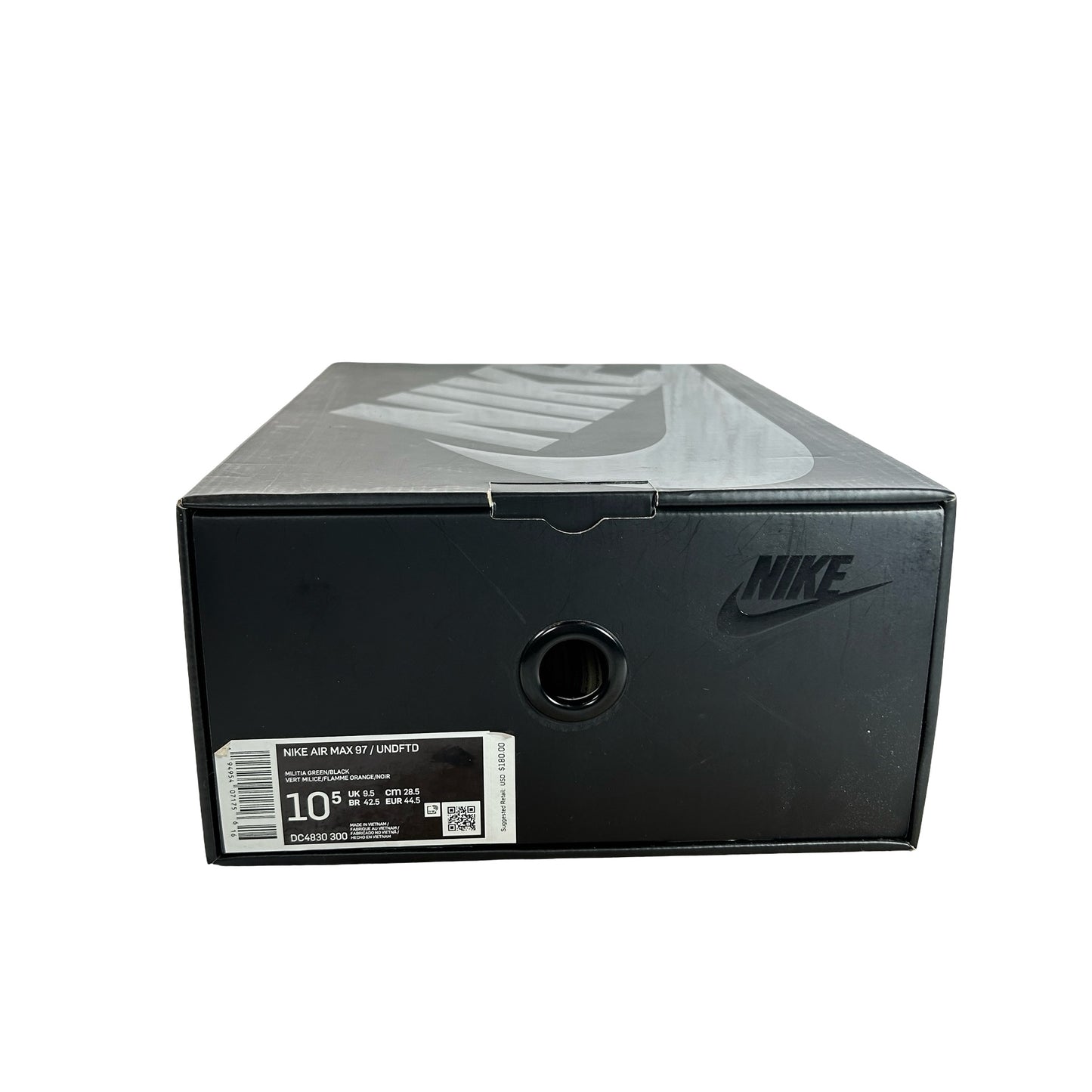 DC4830 300 Nike Air Max 97 Undefeated Black Militia Green (2020) [USED] - 10.5 M (Used)