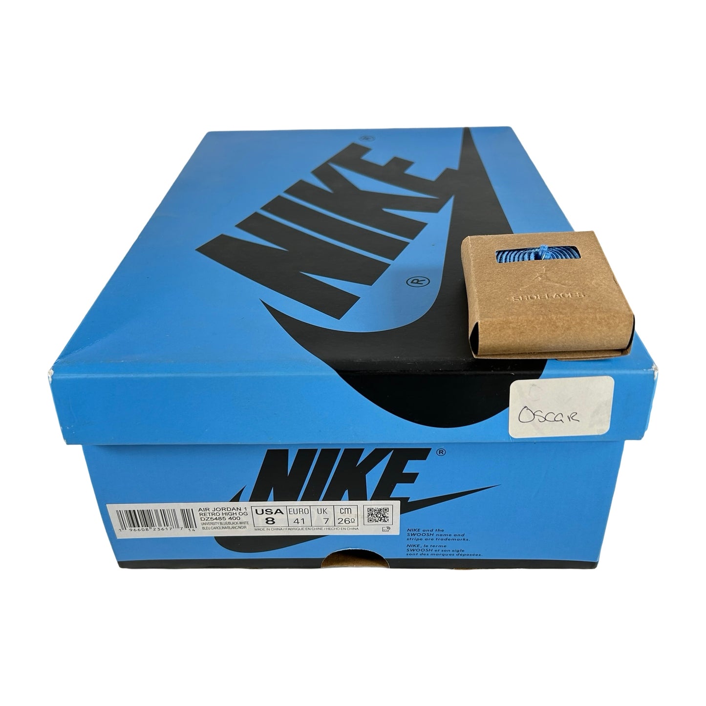 DZ5485 400 Jordan 1 Retro High OG UNC Toe [USED] - 8 M (Used)