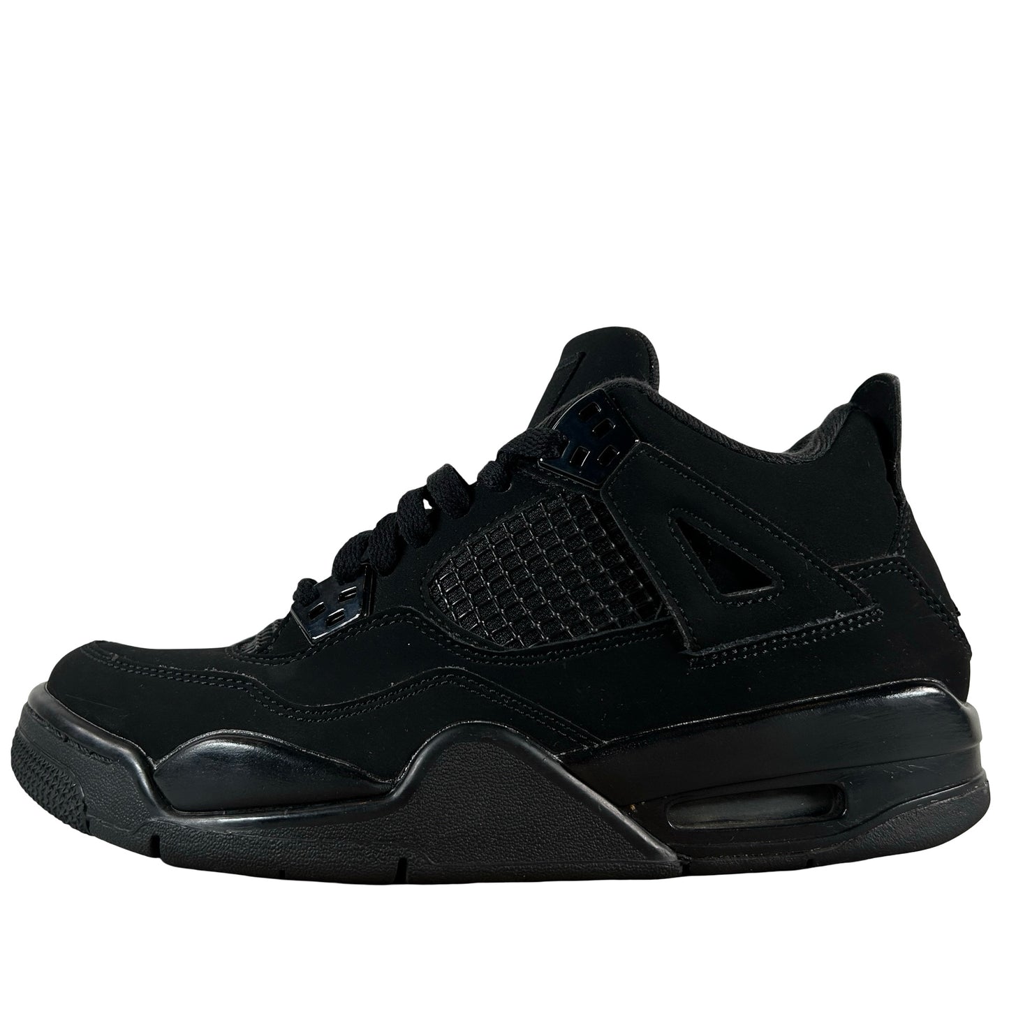 408452 010 Jordan 4 Retro Black Cat (2020) (GS) [USED] - 7 Y (Used)