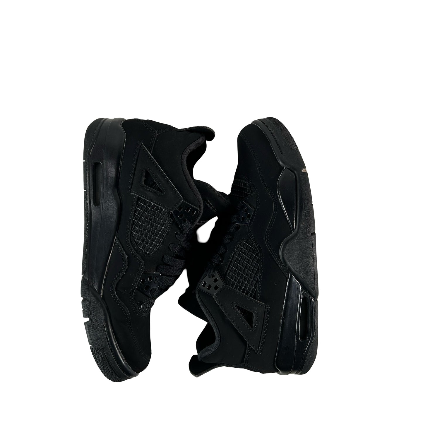 408452 010 Jordan 4 Retro Black Cat (2020) (GS) [USED] - 7 Y (Used)