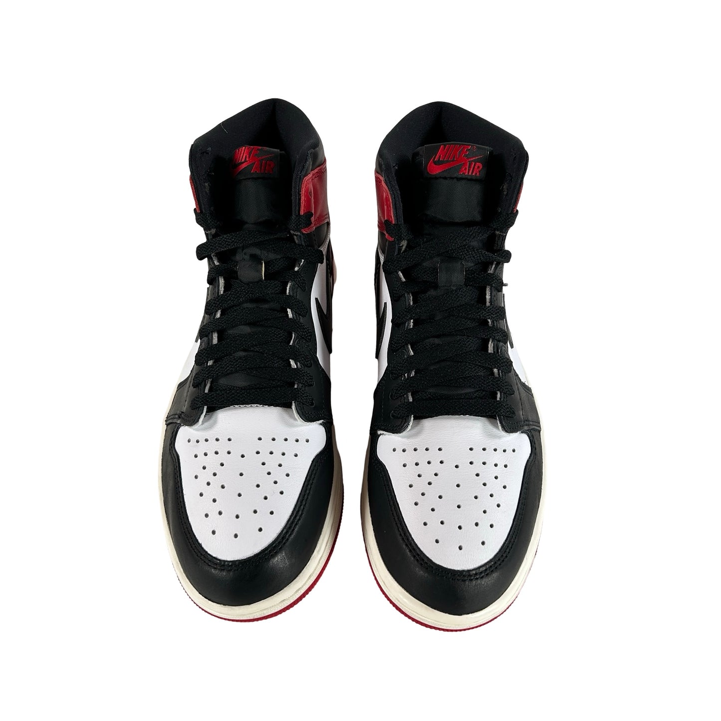 DZ5485 106 Air Jordan 1 High OG Black Toe Reimagined [USED] - 9 M (Used)