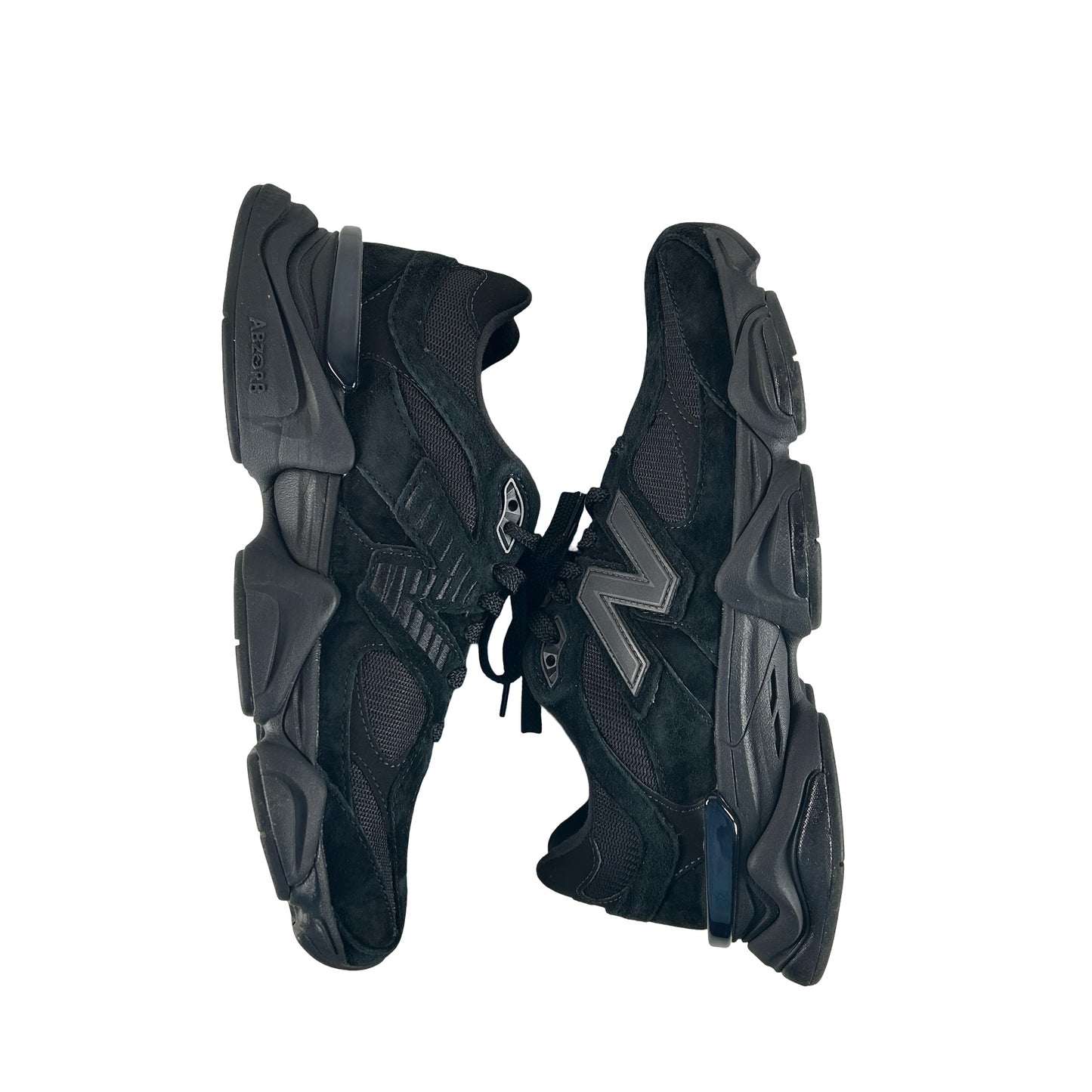 U9060BPM New Balance 9060 Triple Black [USED] - 10.5 M (Used2)