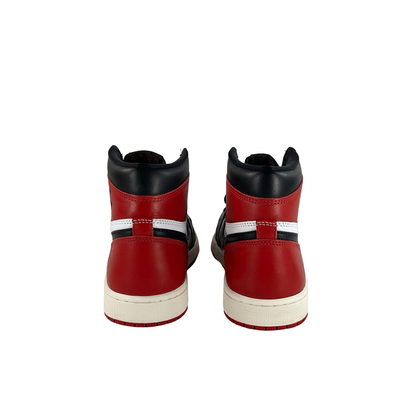 DZ5485 106 Air Jordan 1 High OG Black Toe Reimagined [USED] - 9 M (Used)