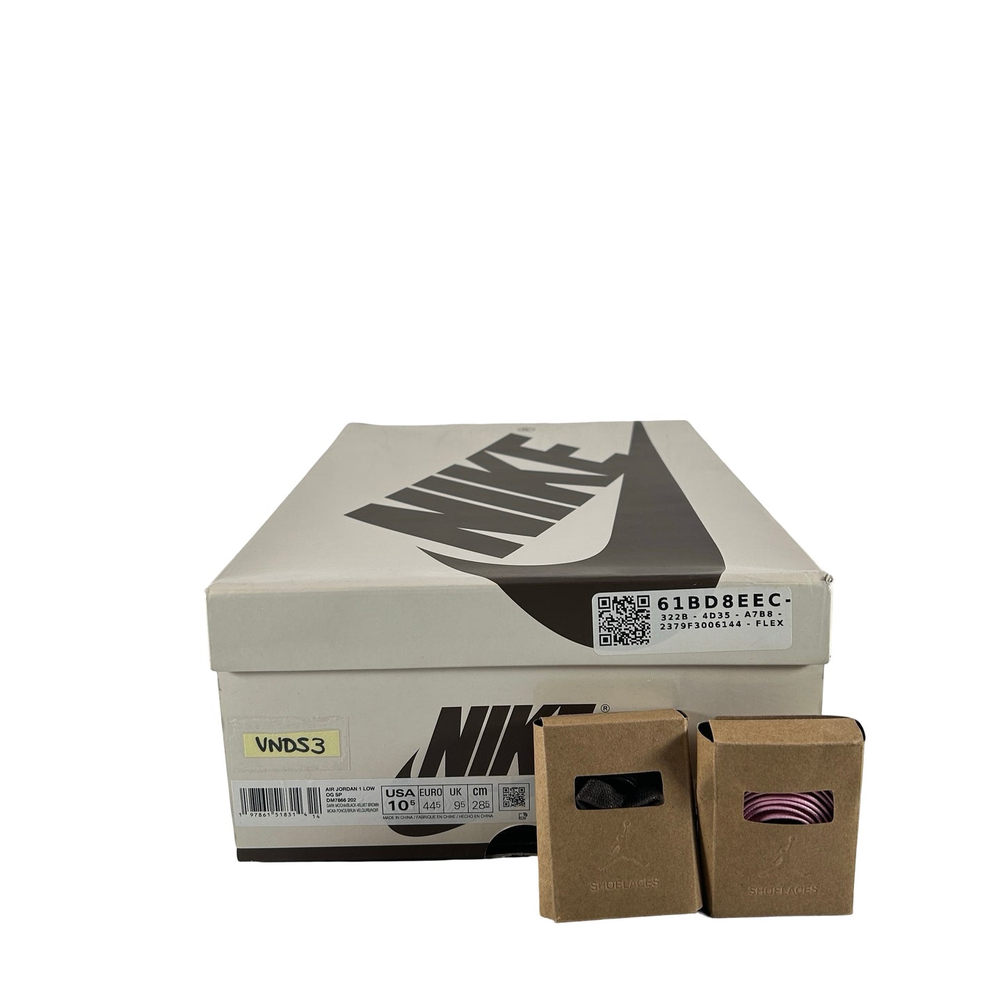 DM7866 202 Jordan 1 Retro Low OG SP Travis Scott Velvet Brown [USED] - 10.5 (VNDS3)