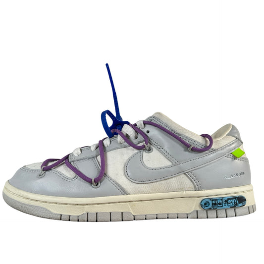 DM1602 107 Nike Dunk Low Off-White Lot 48 [USED] - 8 M (Used) (No Box)