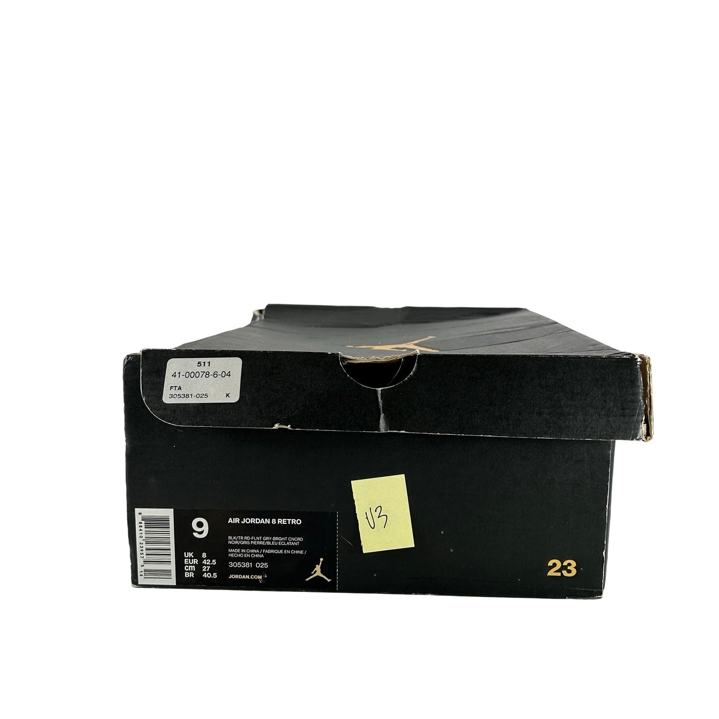 305381 025 Jordan 8 Retro Aqua (2015) [USED] 9 M (Used)