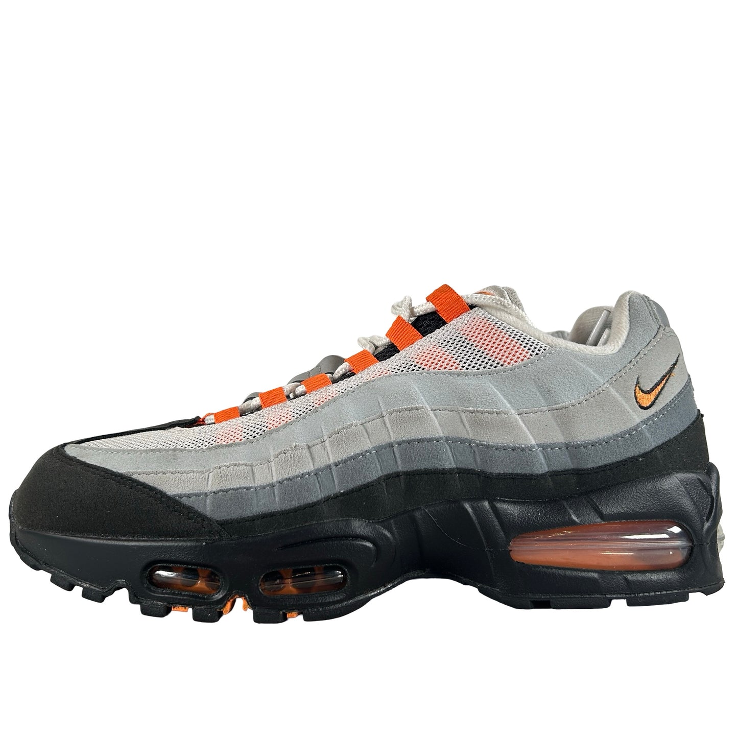 HM4740 101 Nike Air Max 95 OG Big Bubble Bright Mandarin 2.0 (2025) [USED] - 9 M (Used)