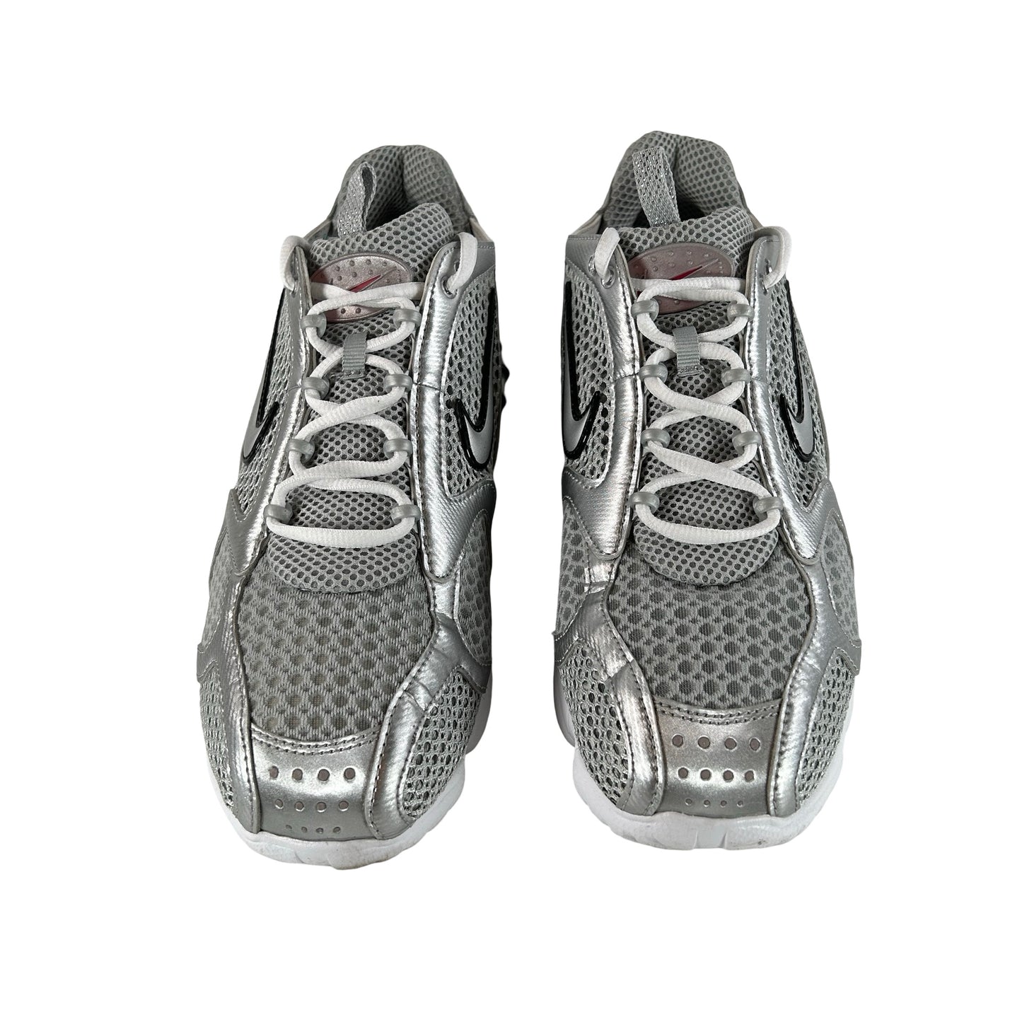 CJ1288 001 Nike Air Zoom Spiridon Cage 2 Metallic Silver [USED] - 12 M (Used)