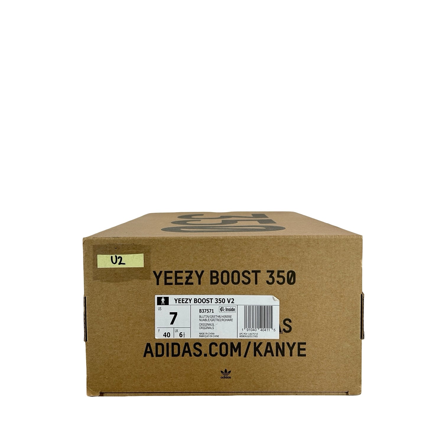 B37571 adidas Yeezy Boost 350 V2 Blue Tint [USED] - 7 M (Used2)