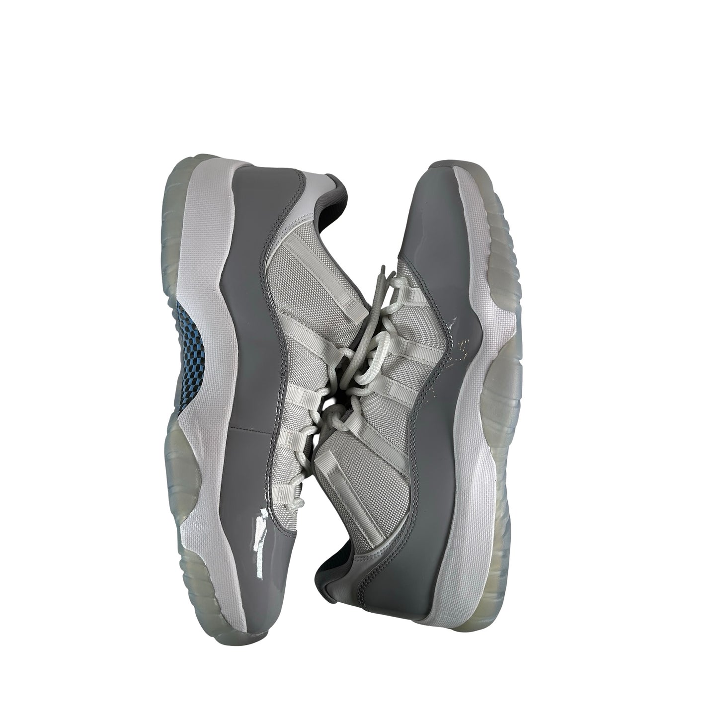 AV2187 140 Jordan 11 Retro Low Cement Grey [CONDITIONAL] - 12 M (Yellowing) (Damaged Lid)