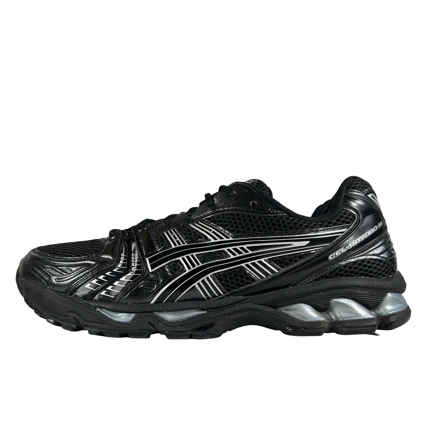 1201A019 006 ASICS Gel-Kayano 14 Black Pure Silver [USED] - 11 M (VNDS)