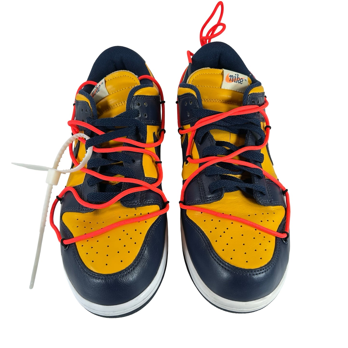 CT0856 700 Dunk Low Off-White University Gold [USED] - 10.5 M (Used2)