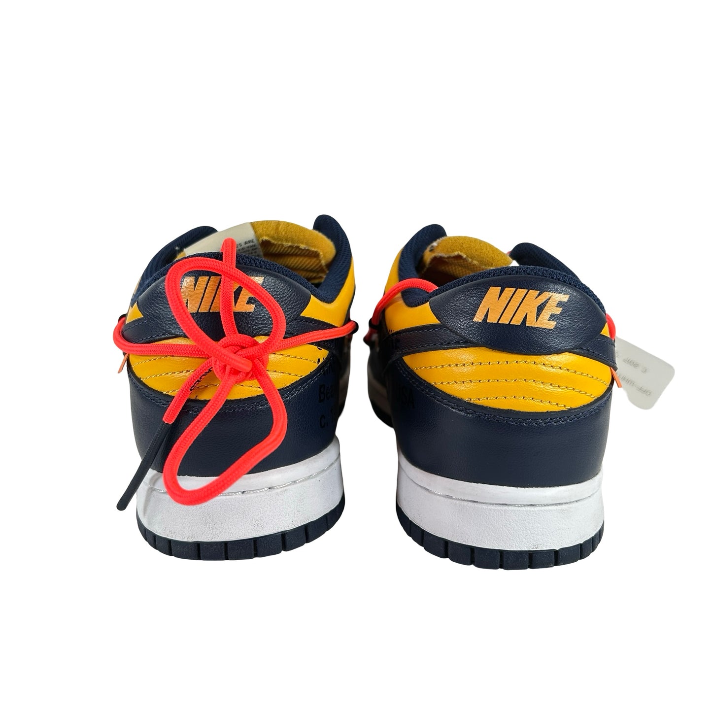 CT0856 700 Dunk Low Off-White University Gold [USED] - 10.5 M (Used2)