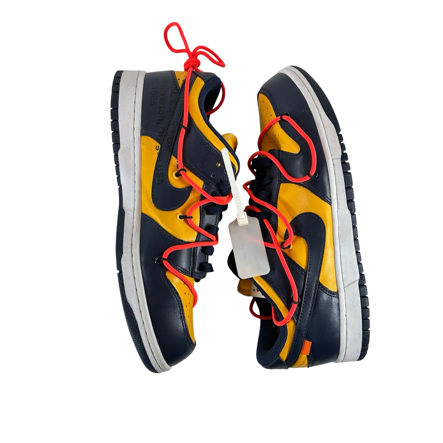 CT0856 700 Dunk Low Off-White University Gold [USED] - 10.5 M (Used2)