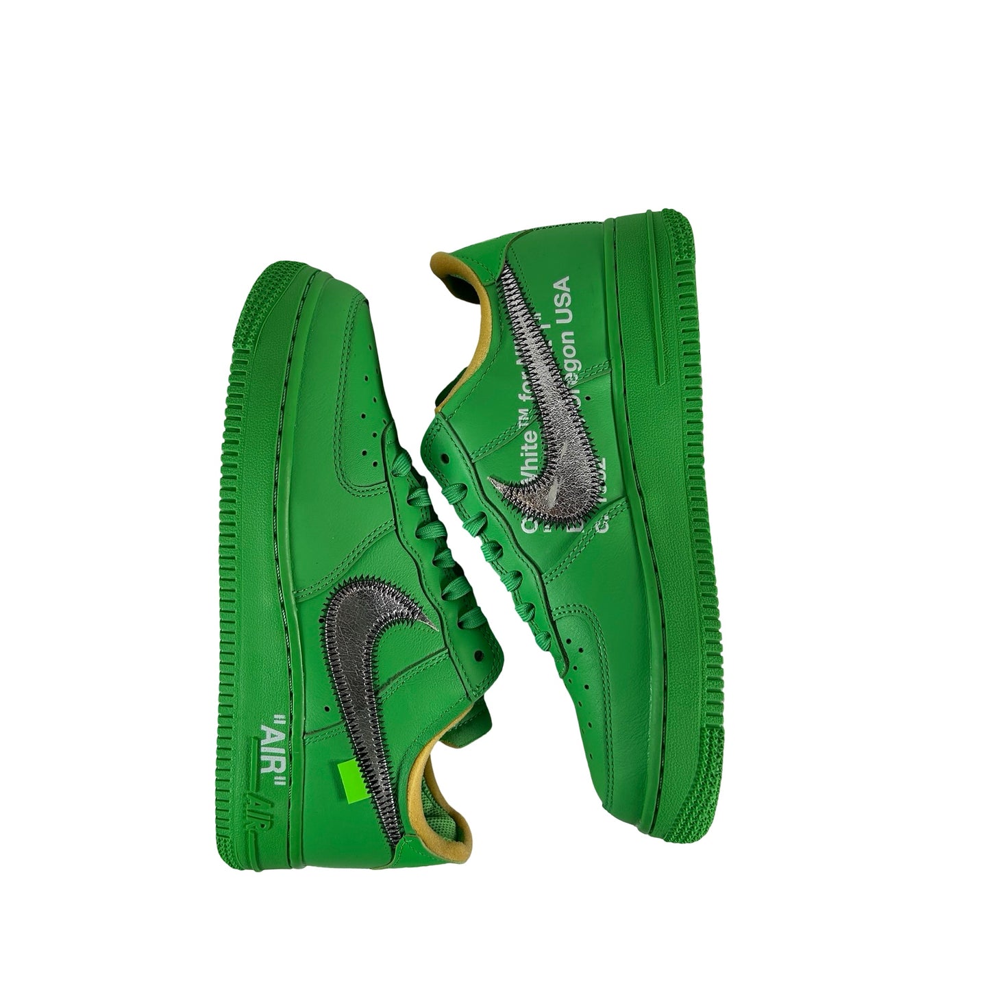 DX1419 300 Nike Air Force 1 Low Off-White Brooklyn [USED] - 5.5 M (Used) (Replace Box)