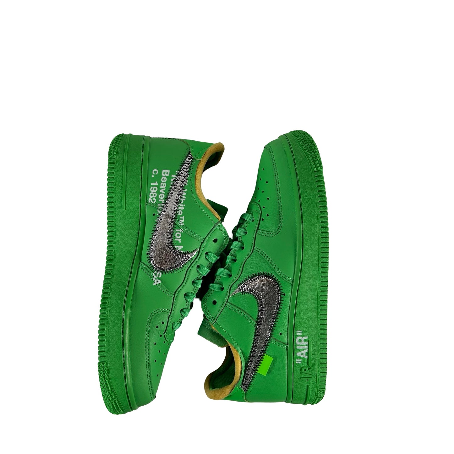 DX1419 300 Nike Air Force 1 Low Off-White Brooklyn [USED] - 5.5 M (Used) (Replace Box)