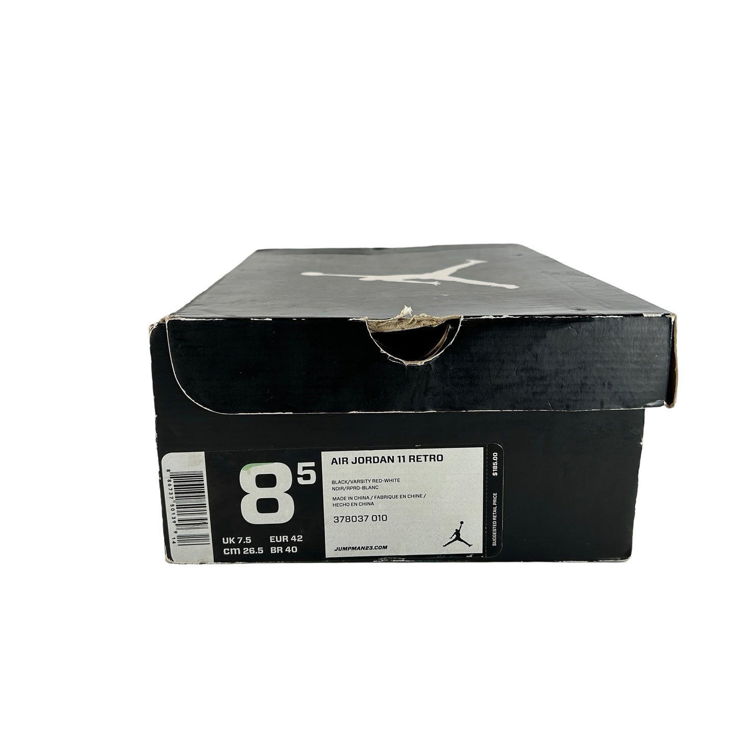 378037 010  Jordan 11 Retro Playoffs (2012) [USED] - 8.5 M (Used)