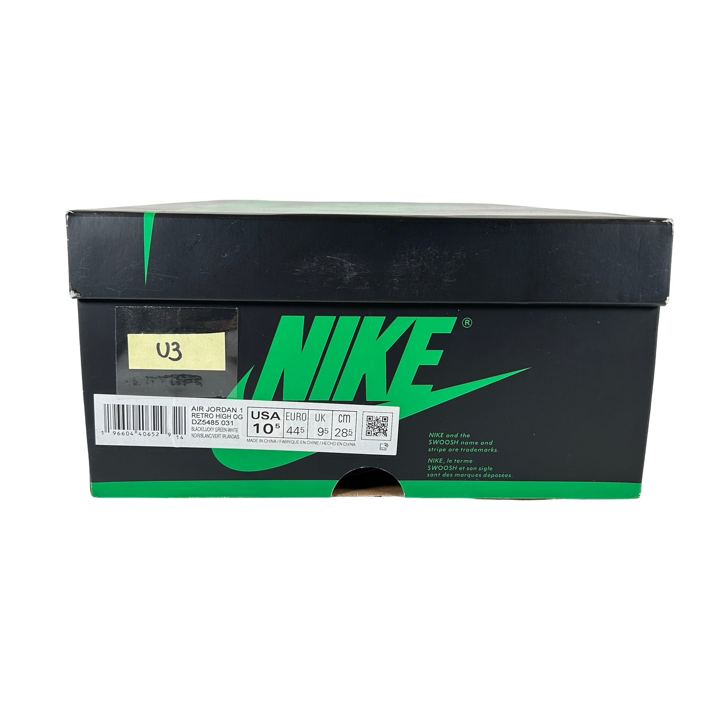 DZ5485 031 Jordan 1 Retro High OG Lucky Green [USED] - 10.5 M (Used3)