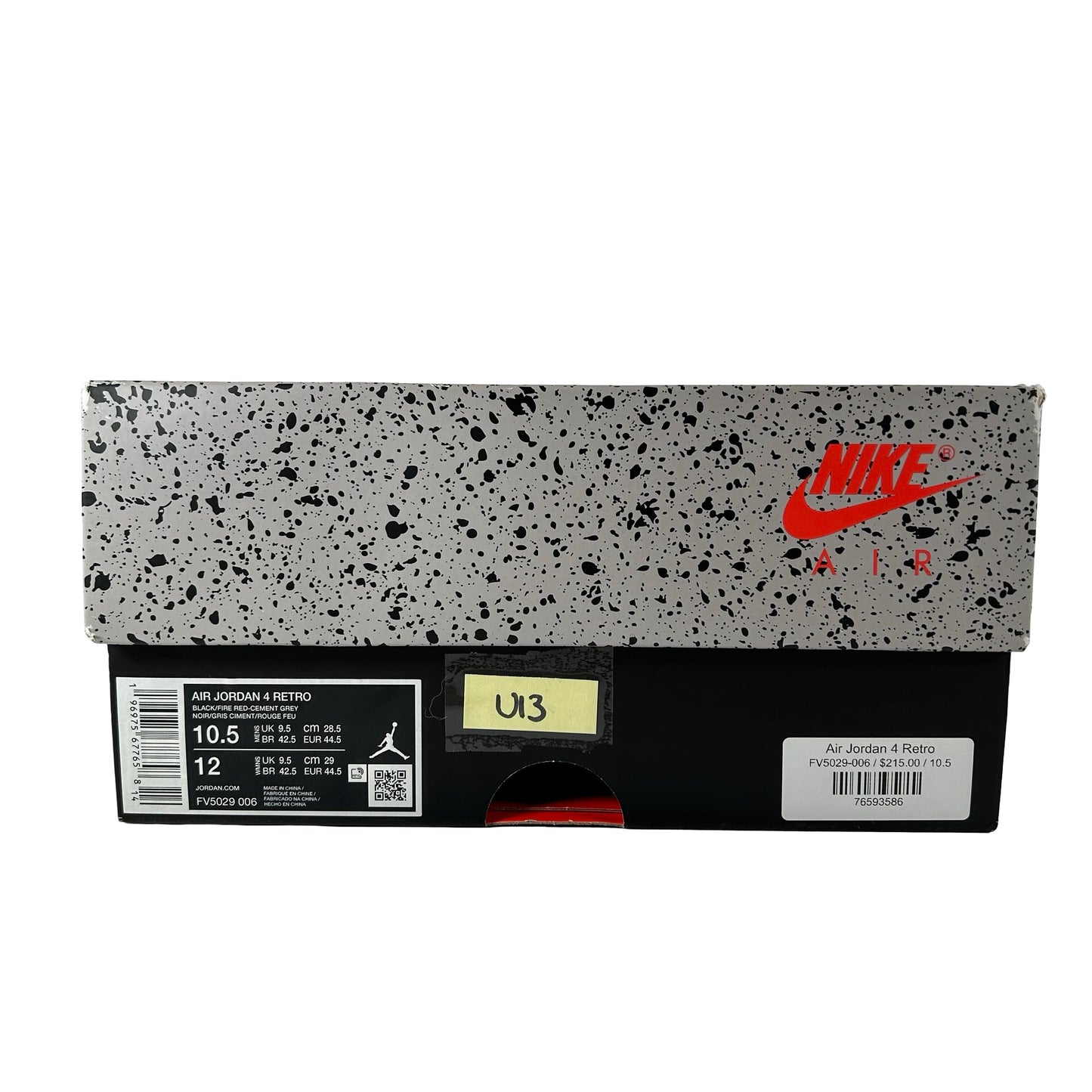 FV5029 006 Jordan 4 Retro Bred Reimagined [USED] - 10.5 M (Used13)