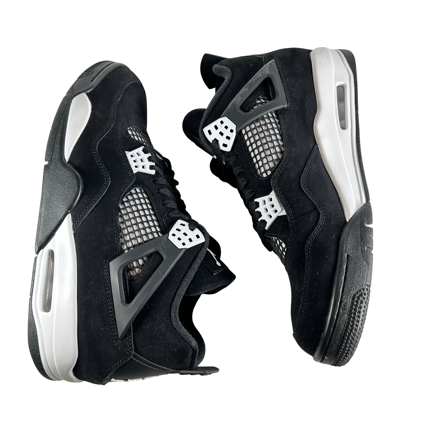 FQ8138 001 Jordan 4 Retro White Thunder [USED] - 11 M (Used2)