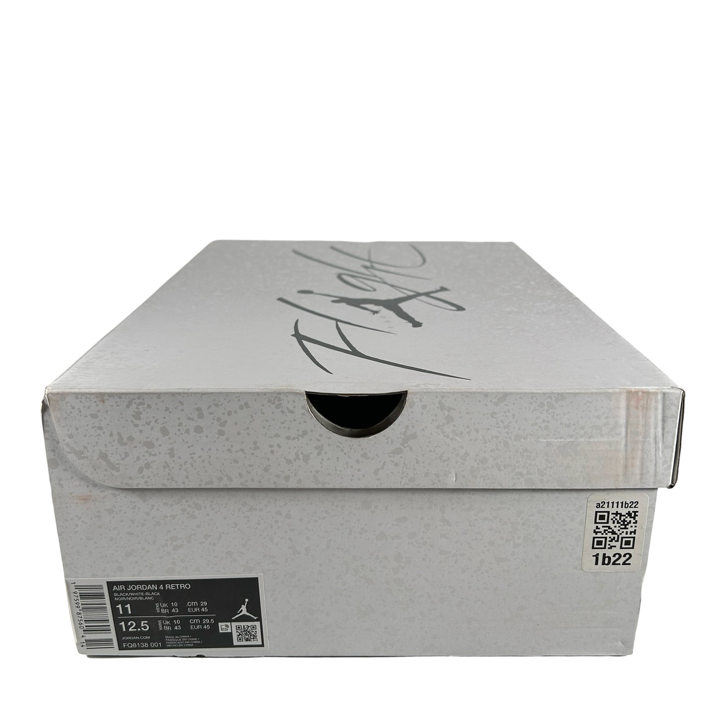 FQ8138 001 Jordan 4 Retro White Thunder [USED] - 11 M (Used2)