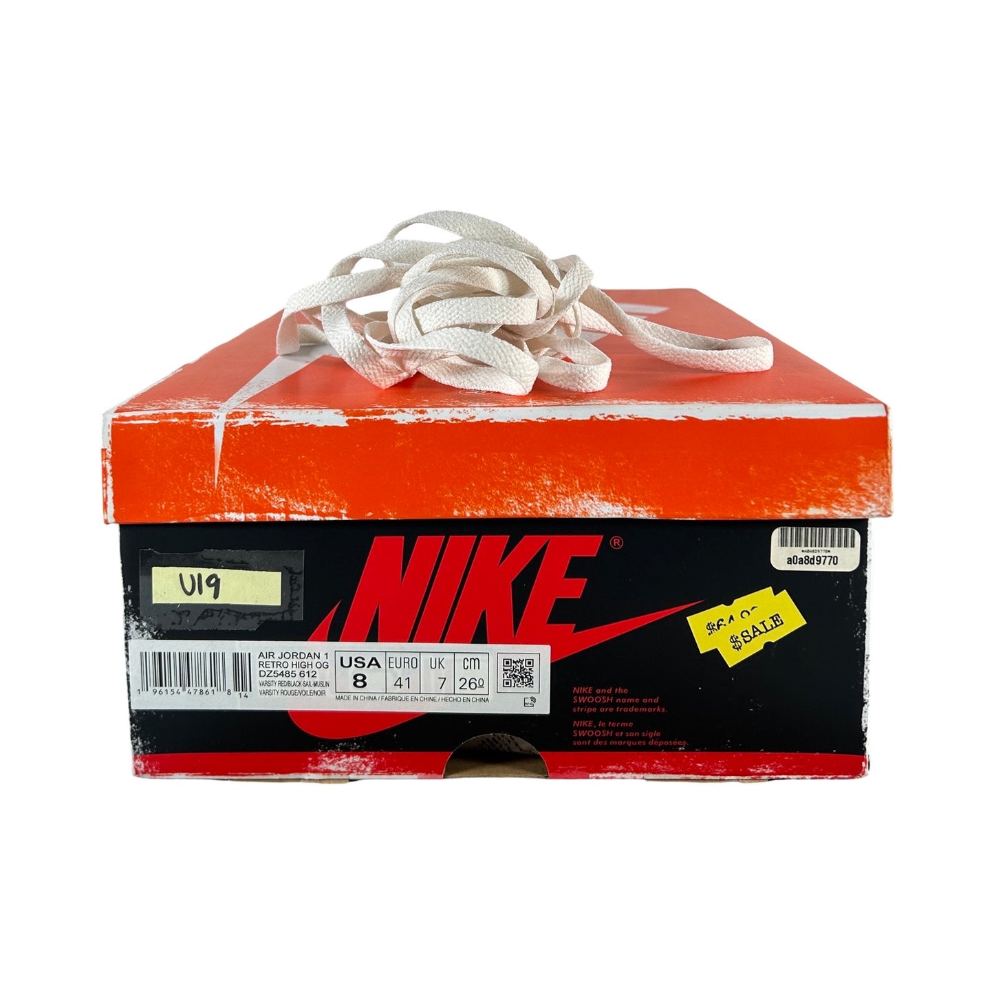 DZ5485 612 Jordan 1 Retro High OG Chicago Lost And Found [USED] - 8 M (Used19)