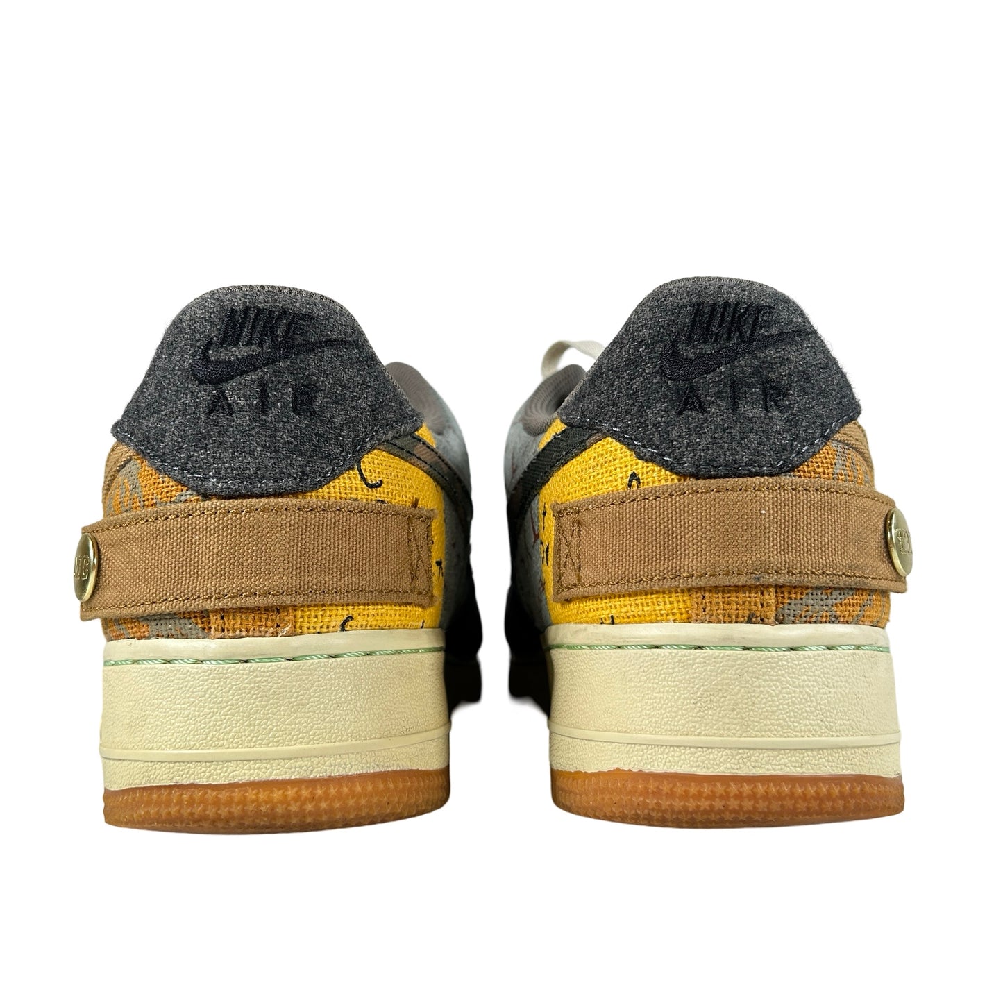 CN2405 900 Nike Air Force 1 Low Travis Scott Cactus Jack [USED] - 11.5 M (Used)