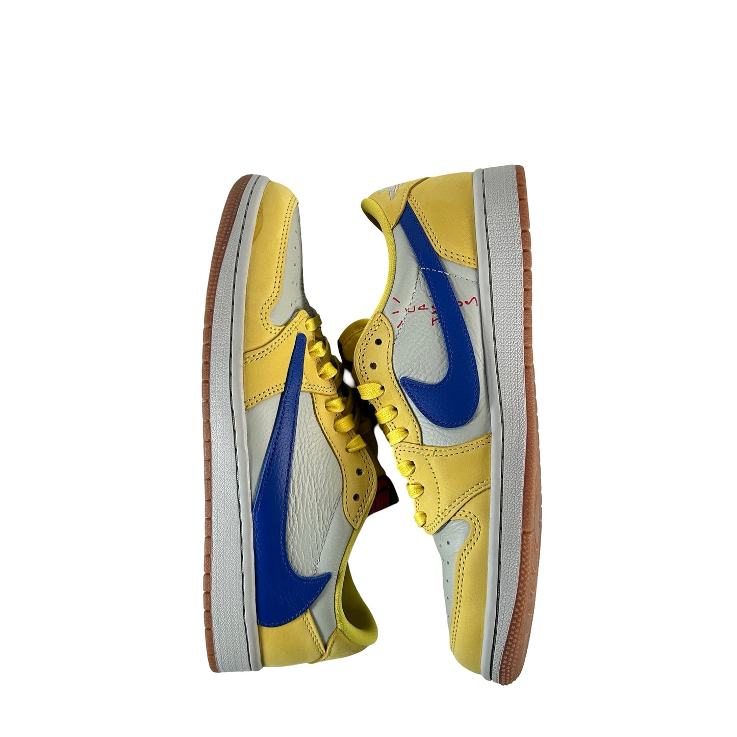 DZ4137 700 Jordan 1 Retro Low OG SP Travis Scott Canary (Women's) [USED] - 9.5 W (Used6)
