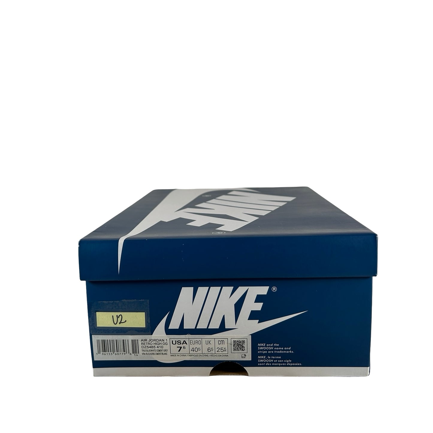DZ5485 410 Jordan 1 Retro High OG True Blue [USED] - 7.5 M (Used2)