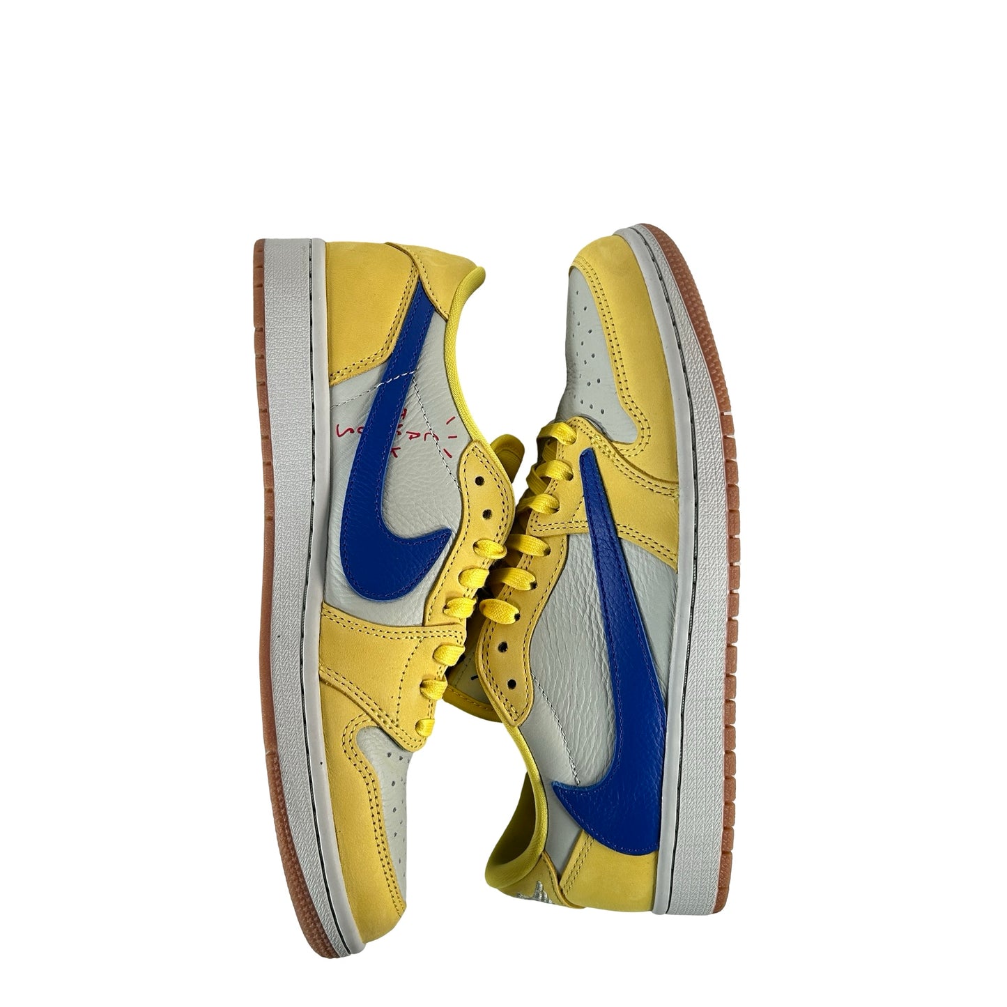 DZ4137 700 Jordan 1 Retro Low OG SP Travis Scott Canary (Women's) [USED] - 9.5 W (Used6)