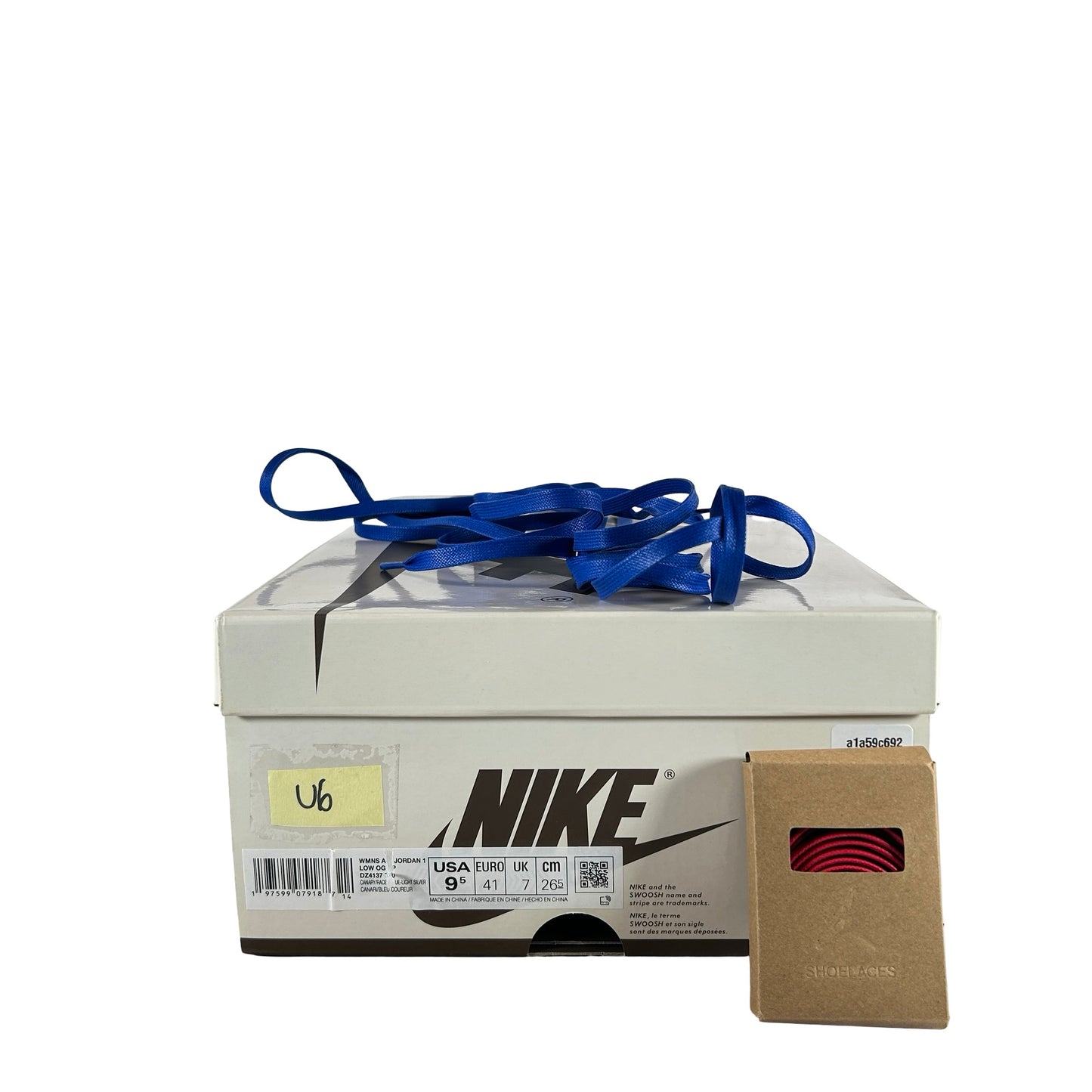 DZ4137 700 Jordan 1 Retro Low OG SP Travis Scott Canary (Women's) [USED] - 9.5 W (Used6)