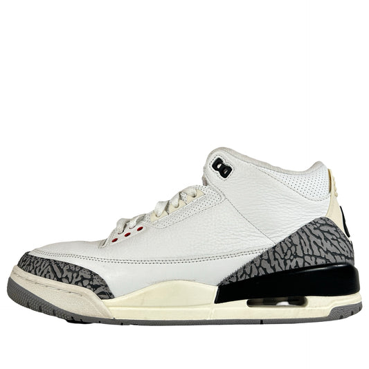 DN3707 100 Jordan 3 Retro White Cement Reimagined [USED] - 10.5 M (Used) (No Box)