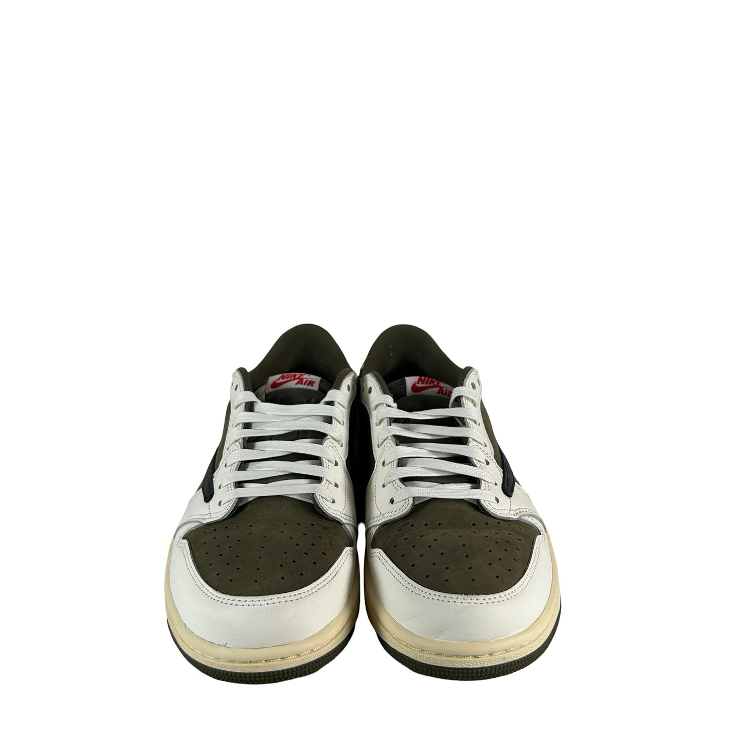 DM7866 200 Jordan 1 Retro Low OG SP Travis Scott Medium Olive [USED] - 9.5 M (Used2) (No Box2)