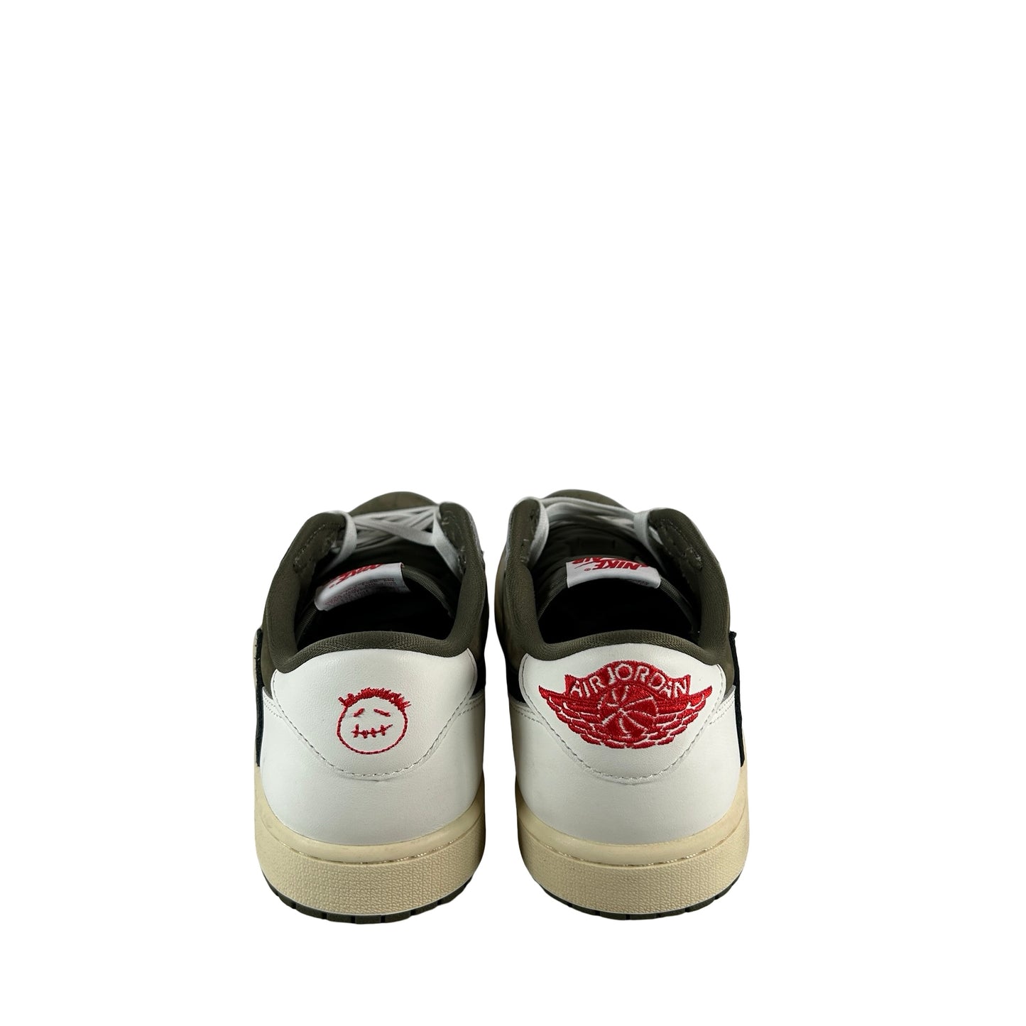DM7866 200 Jordan 1 Retro Low OG SP Travis Scott Medium Olive [USED] - 9.5 M (Used2) (No Box2)