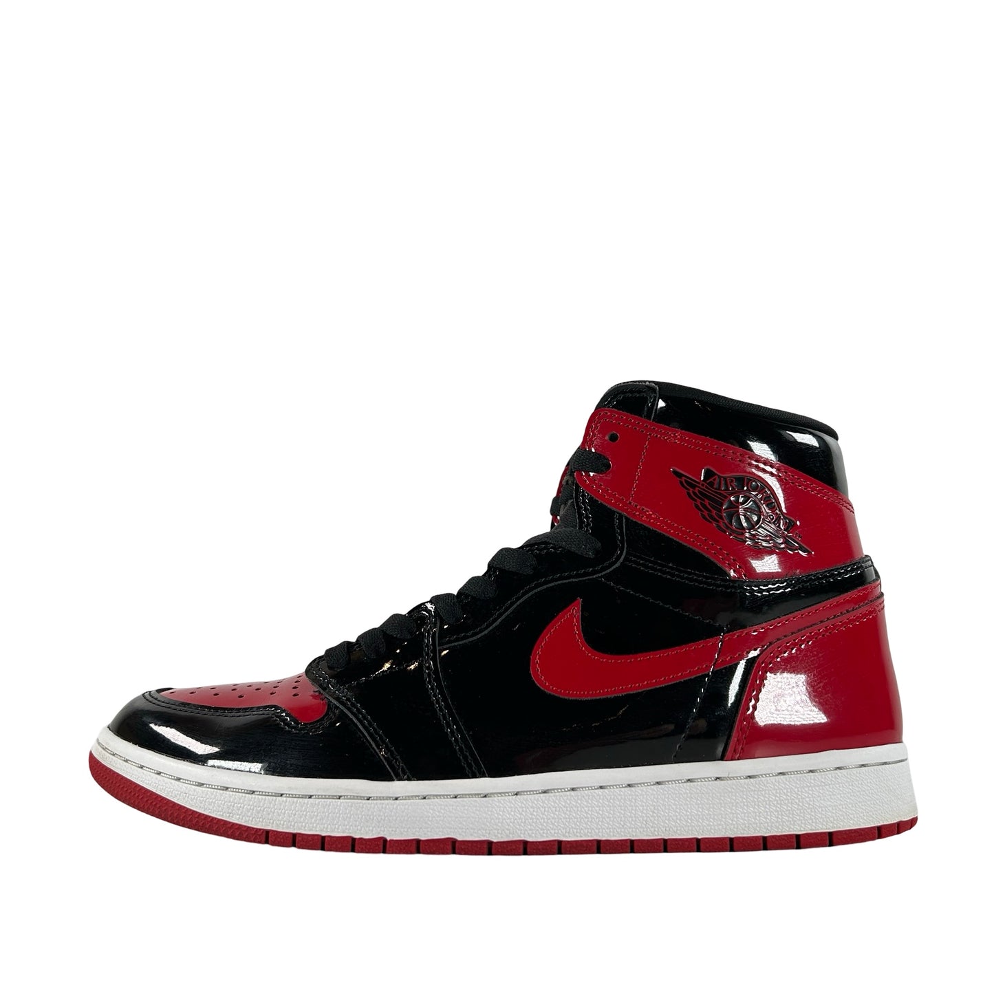 555088 063 Jordan 1 Retro High OG Patent Bred [USED] - 10 M (Used5)