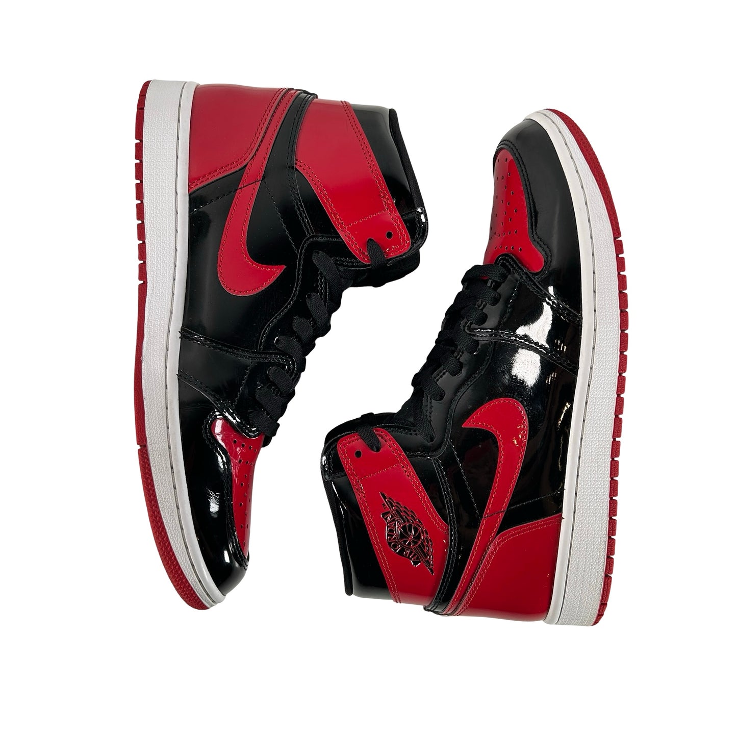 555088 063 Jordan 1 Retro High OG Patent Bred [USED] - 10 M (Used5)