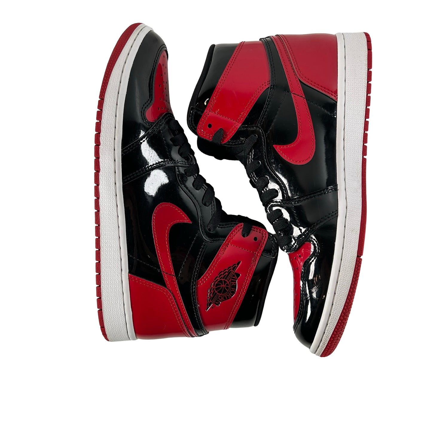 555088 063 Jordan 1 Retro High OG Patent Bred [USED] - 10 M (Used5)