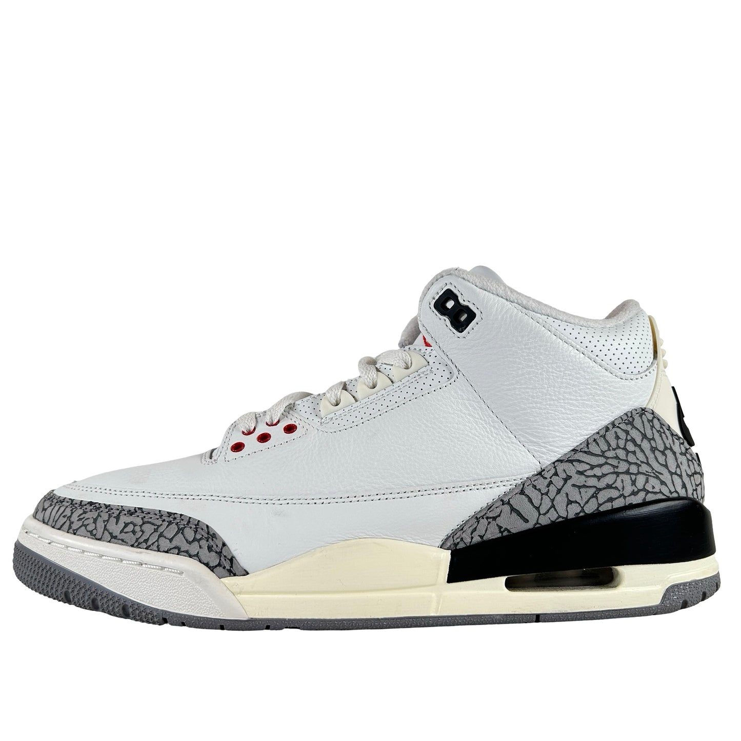 DN3707 100 Jordan 3 Retro White Cement Reimagined [USED] - 10.5 M (Used18)