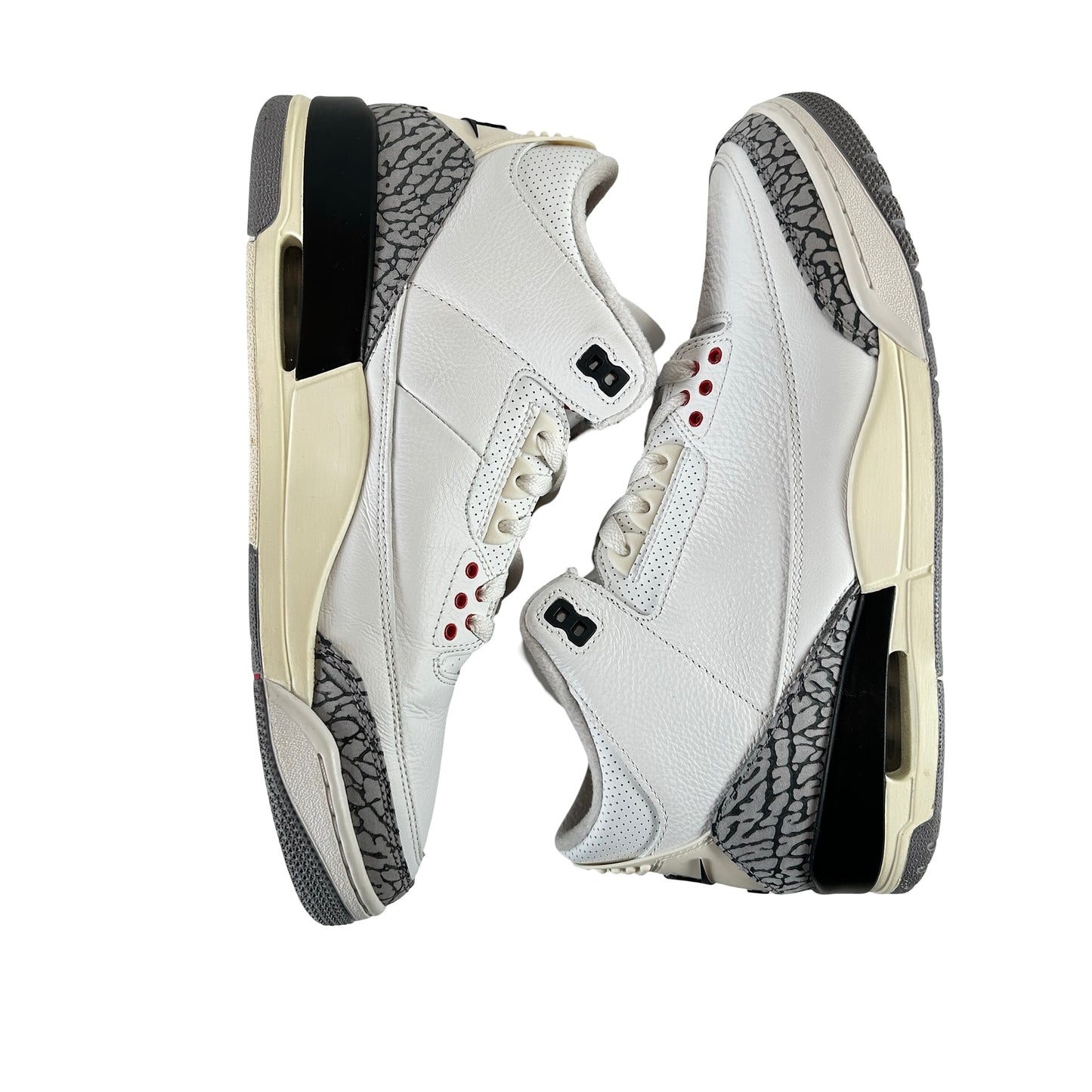 DN3707 100 Jordan 3 Retro White Cement Reimagined [USED] - 10.5 M (Used18)