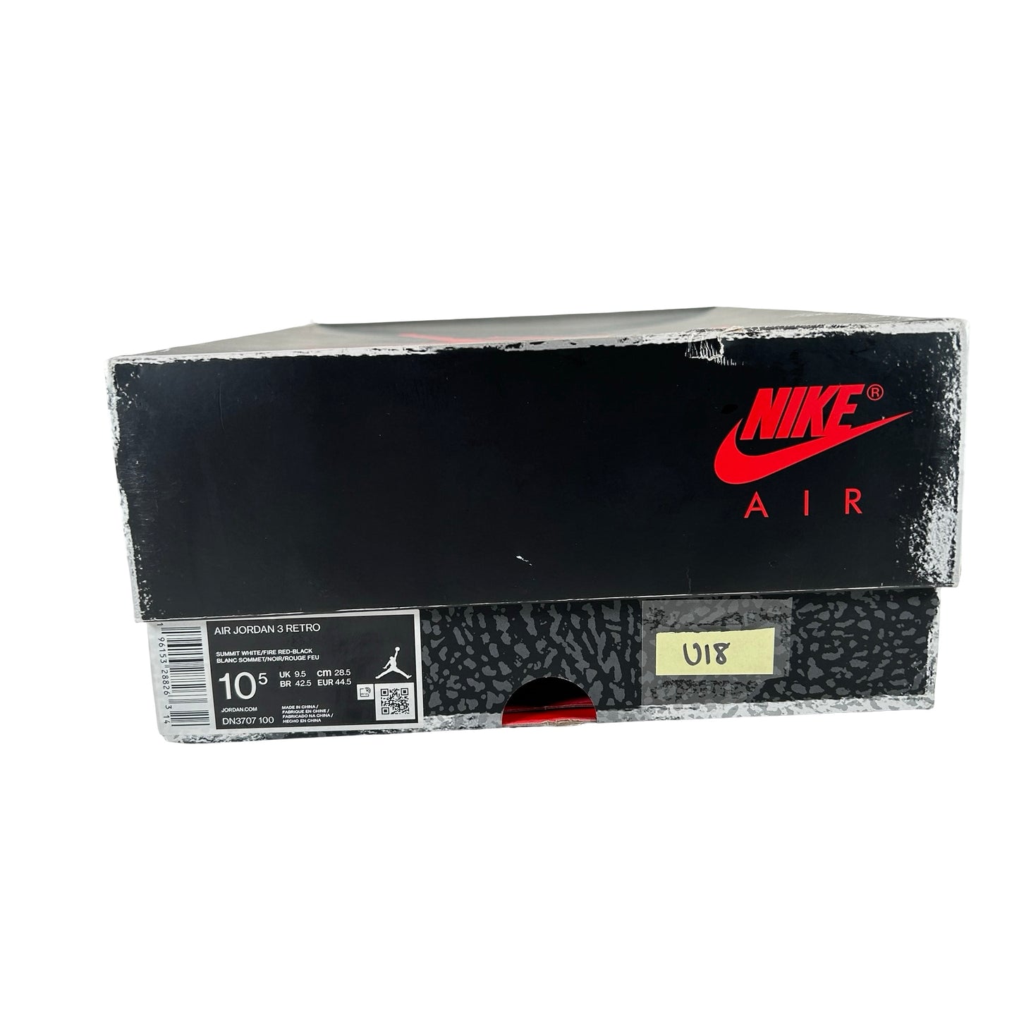 DN3707 100 Jordan 3 Retro White Cement Reimagined [USED] - 10.5 M (Used18)