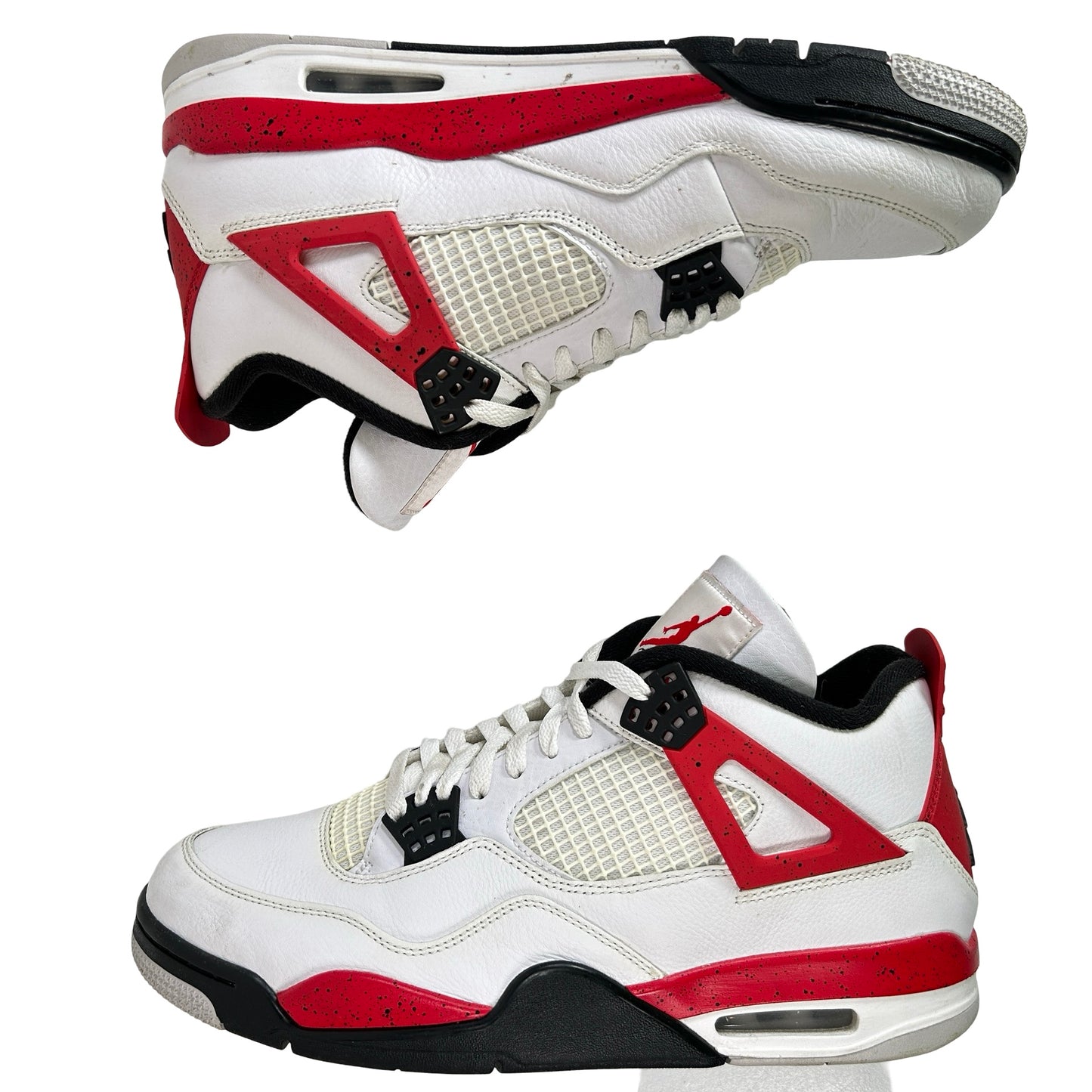 DH6927 161 Jordan 4 Retro Red Cement [USED] - 11.5 M (Used)