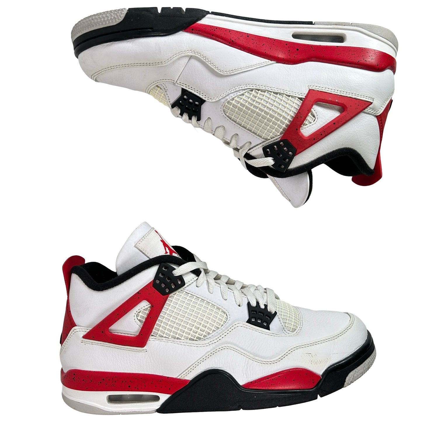 DH6927 161 Jordan 4 Retro Red Cement [USED] - 11.5 M (Used)