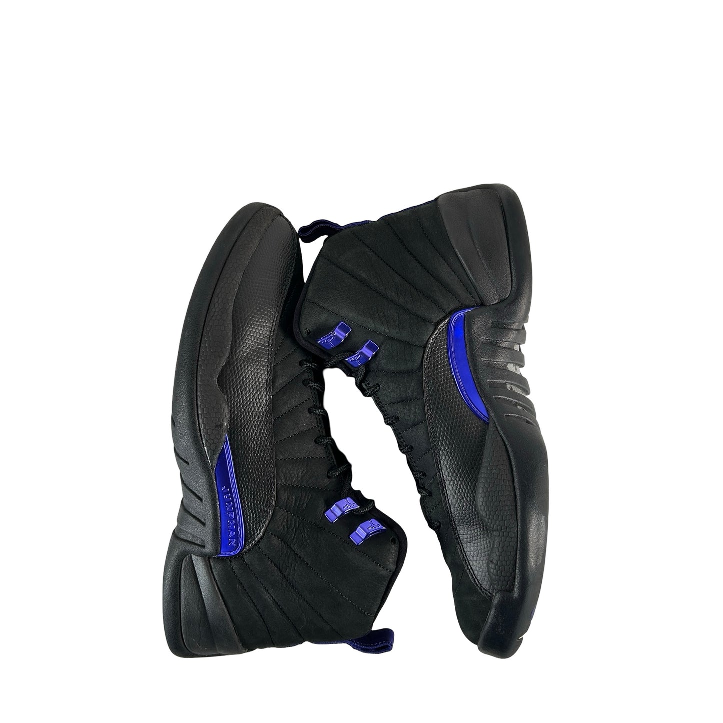 CT8013 005 Jordan 12 Retro Black Dark Concord [USED] - 9.5 M (Used2) (No Box2)