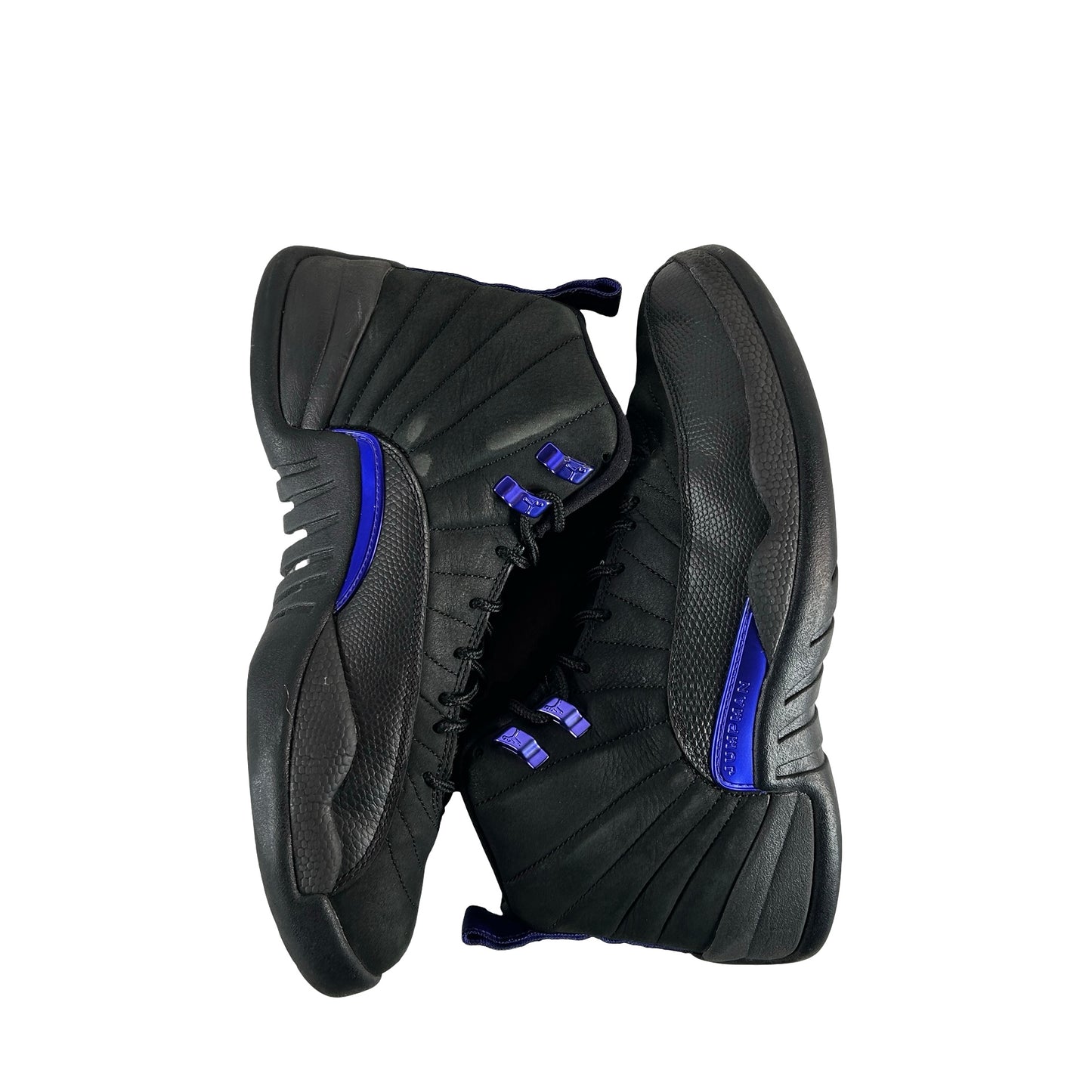 CT8013 005 Jordan 12 Retro Black Dark Concord [USED] - 9.5 M (Used2) (No Box2)