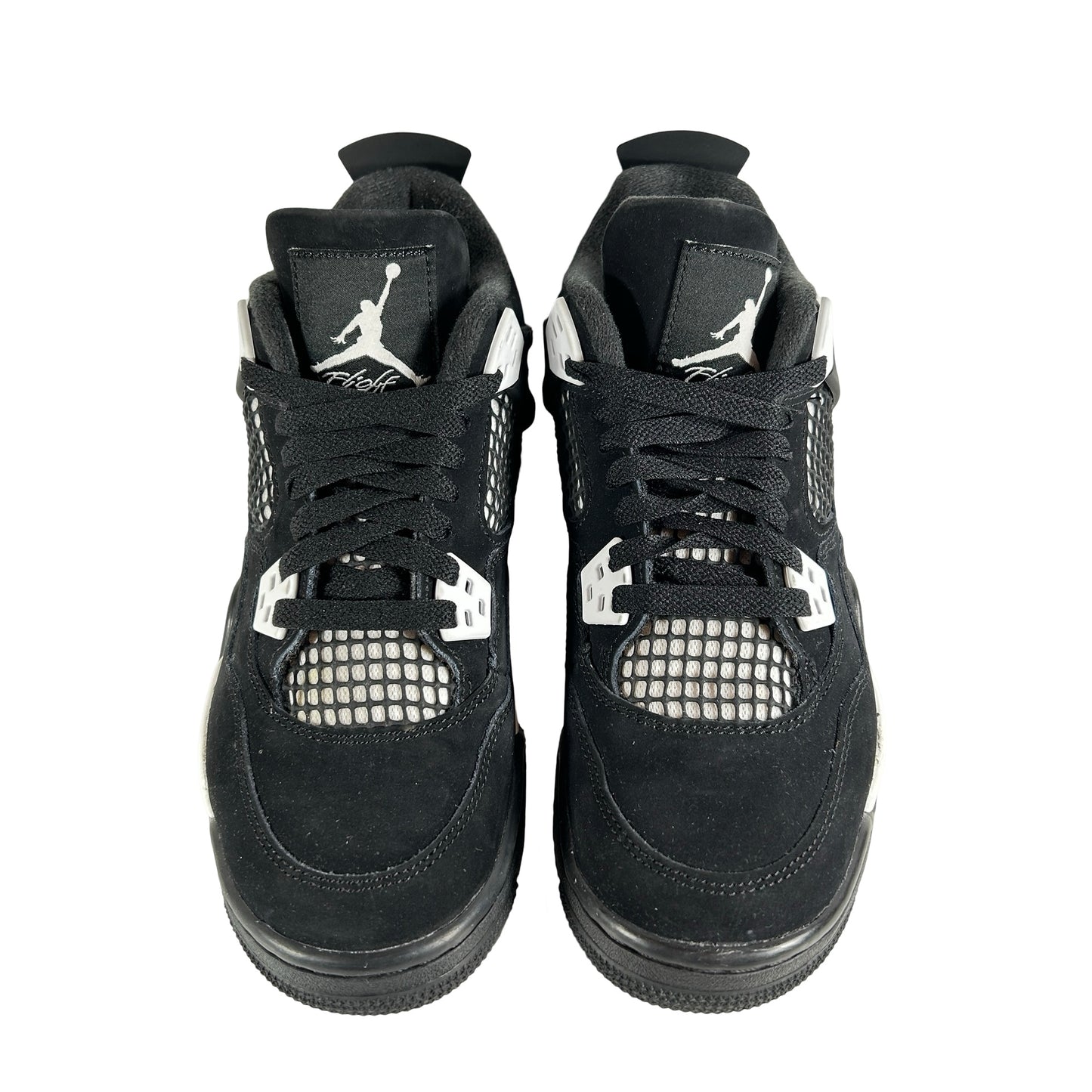 FQ8213 001 Jordan 4 Retro White Thunder (GS) [USED] - 5.5 Y (Used)